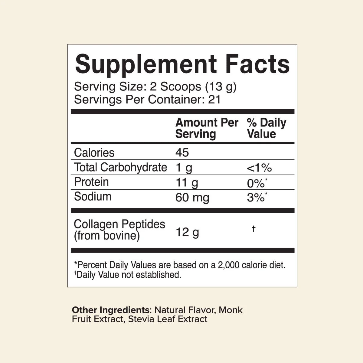 Buxast Vanilla Collagen Peptides