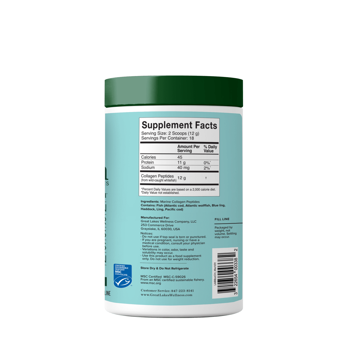 Buxast Sustainable Marine Collagen Peptides