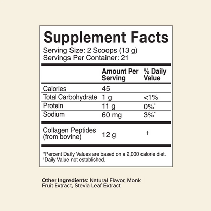 Buxast Vanilla Collagen Peptides