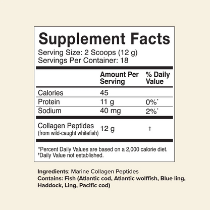 Buxast Sustainable Marine Collagen Peptides