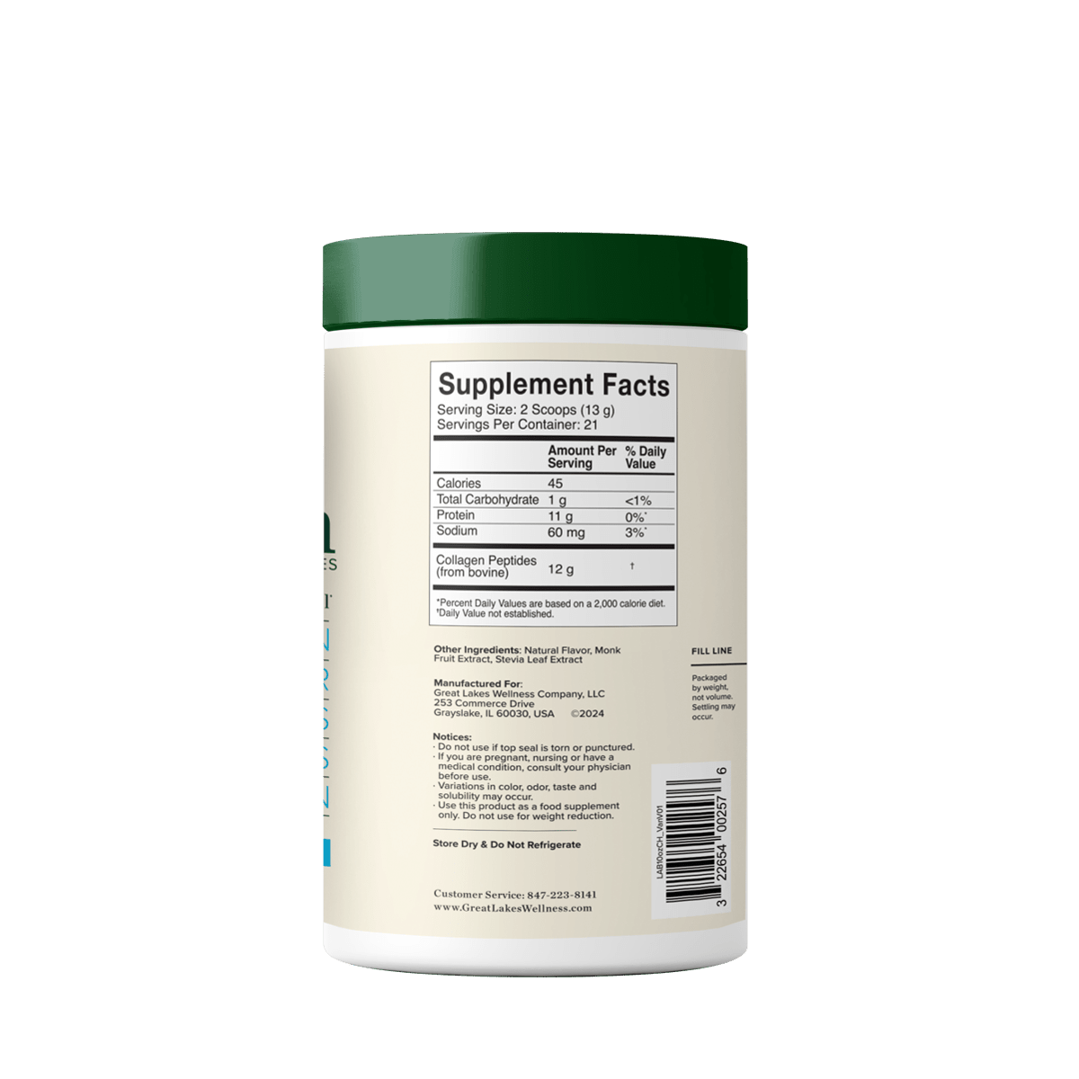 Buxast Vanilla Collagen Peptides
